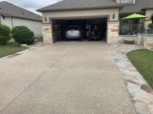 House with garage and concrete driveway